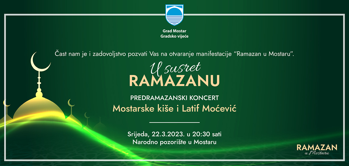Ramazan u Mostaru - najava manifestacije i konferencije za medije